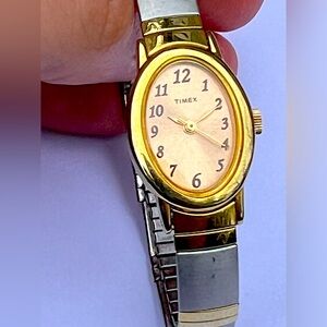 Timex Two Tone Quartz Analog Women’s Watch